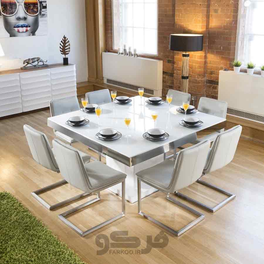 شیشه رومیزی 8نفره