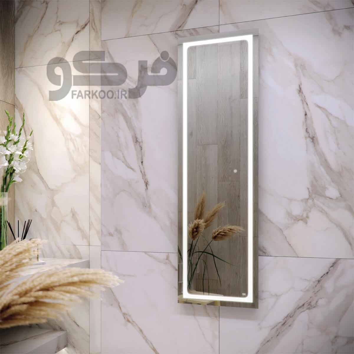 آینه بک لایت قدی