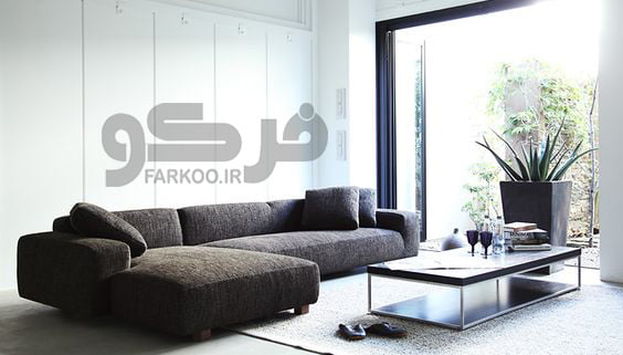 شیشه میز مبل