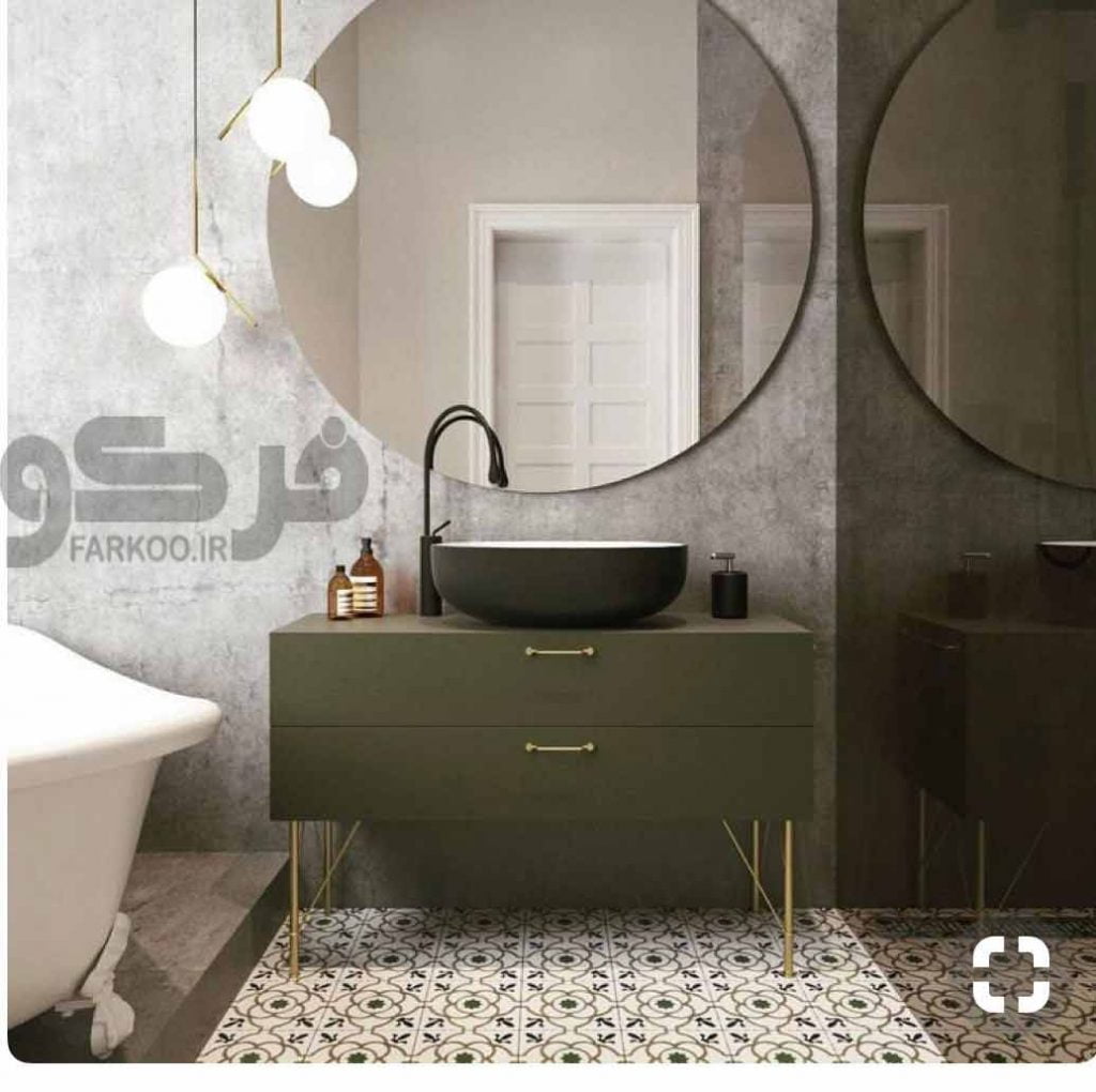 آینه مناسب سرویس بهداشتی