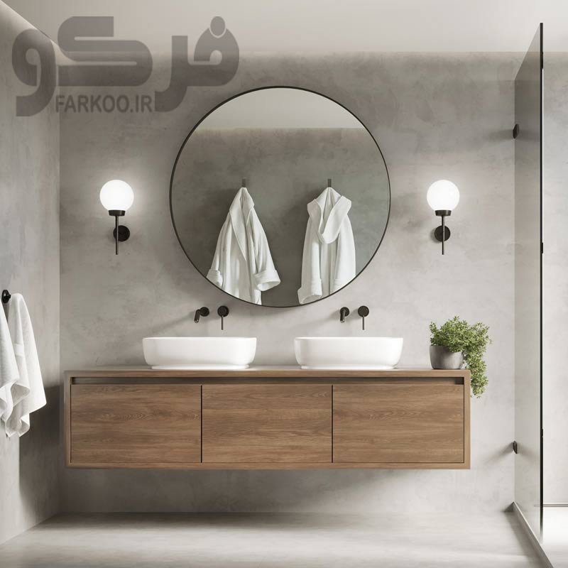 آینه مناسب سرویس بهداشتی