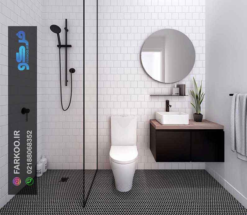 آینه سرویس بهداشتی معمولی 1