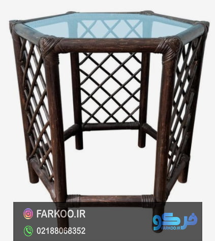 شیشه رنگی برای میز
