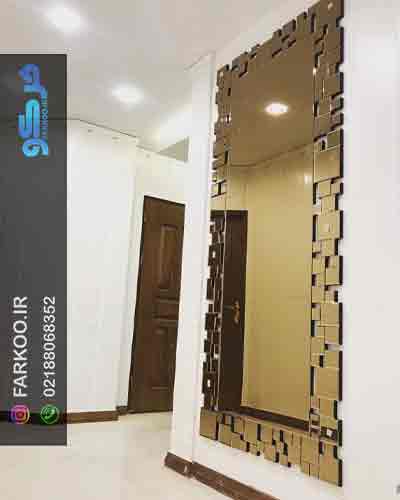 ساخت آینه دیواری 17