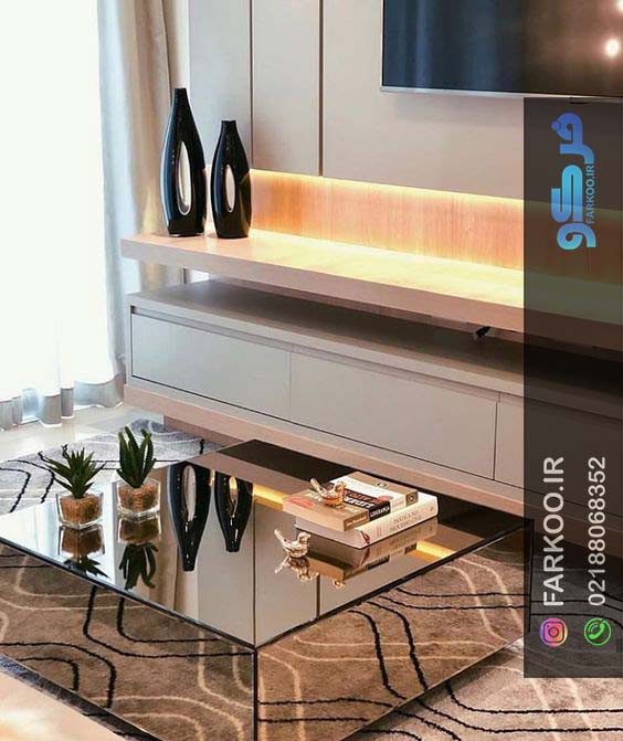 قیمت شیشه ای جلو مبلی