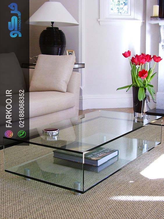 قیمت شیشه ای جلو مبلی