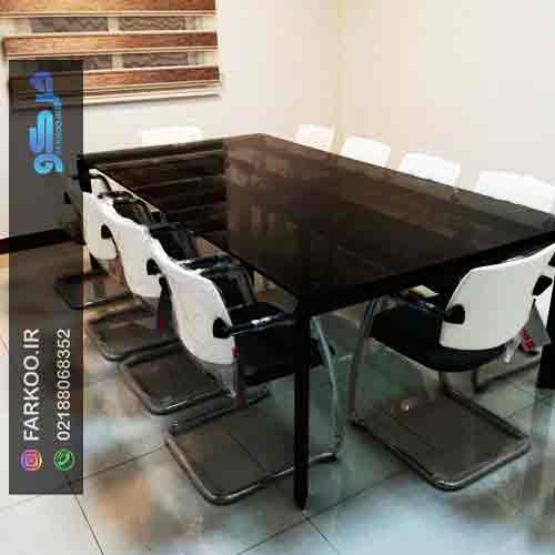 قیمت شیشه میزهای اداری 17