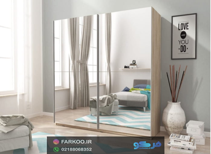 قیمت آینه روی کمد دیواری