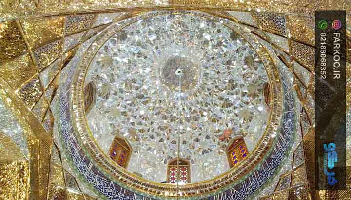 آینه کاری حرم امام رضا