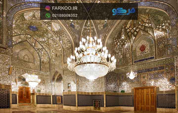 آینه کاری حرم امام رضا