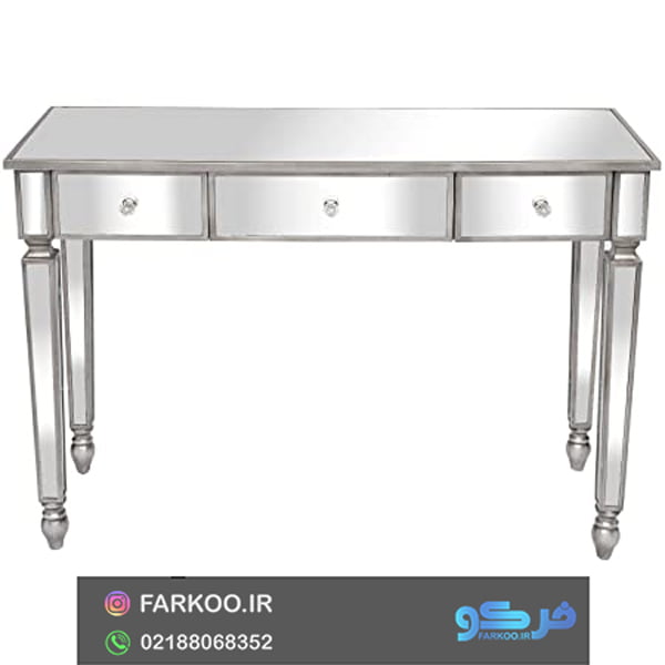 میز آرایش شیشه ای