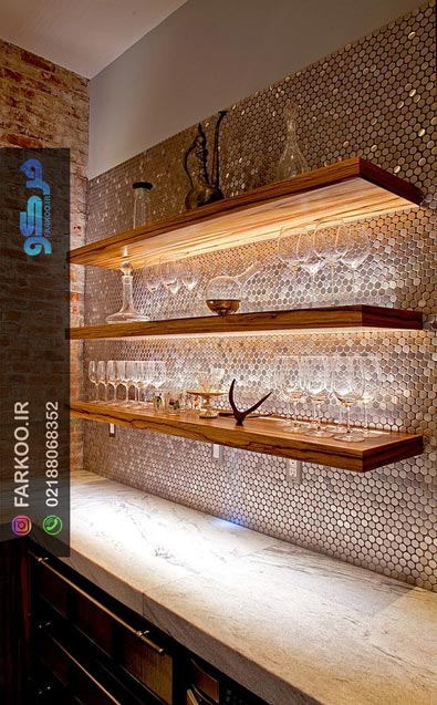 آینه کاری بین کابینت