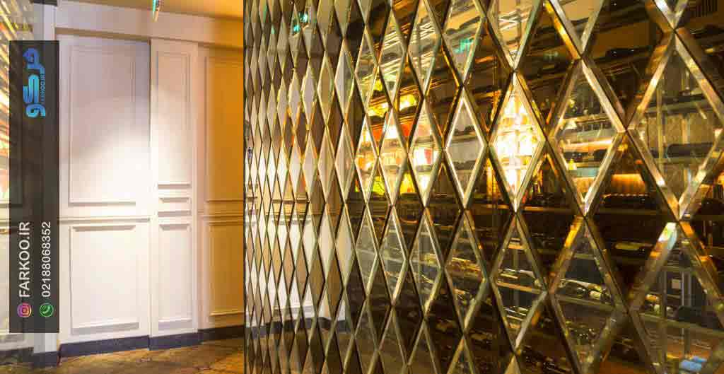 قیمت آینه های تراش خورده