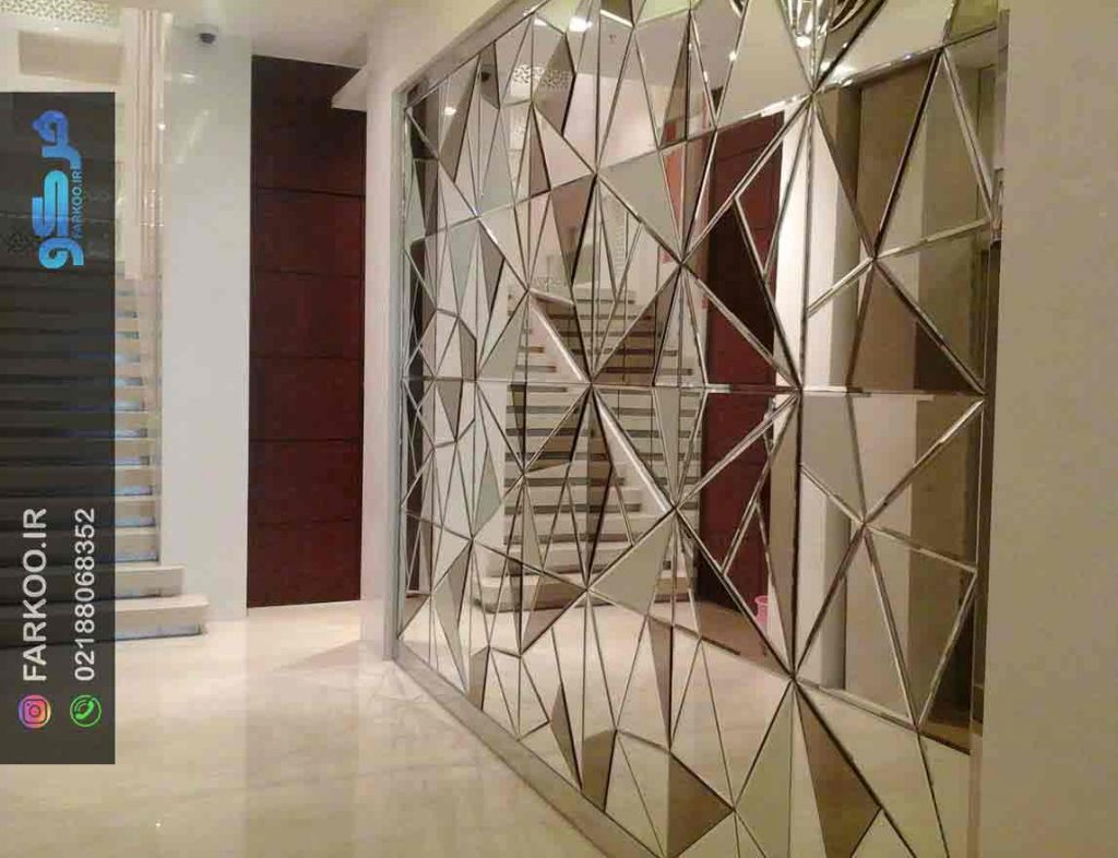 آینه تراش دار دیواری 2