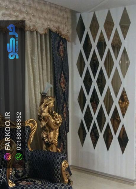 آینه تراش خورده لوزی