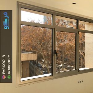 شیشه رفلکس طلایی نقره ای