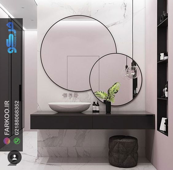 آینه روشویی