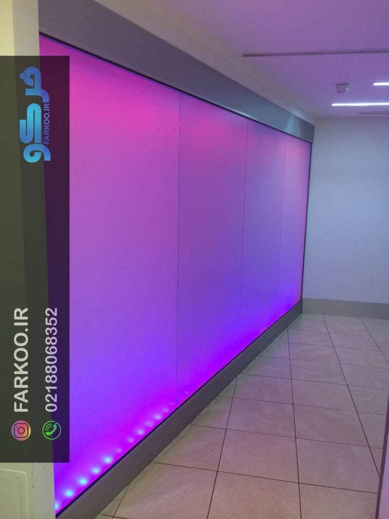 شیشه رنگی مدرن
