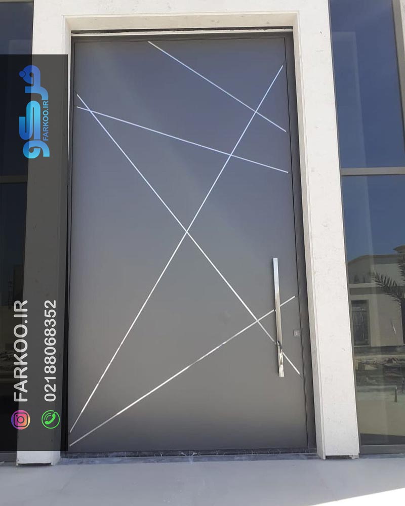 قیمت درب آلومینیوم مدرن