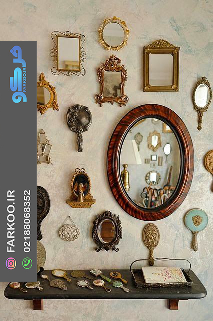 انواع آینه دکوراتیو