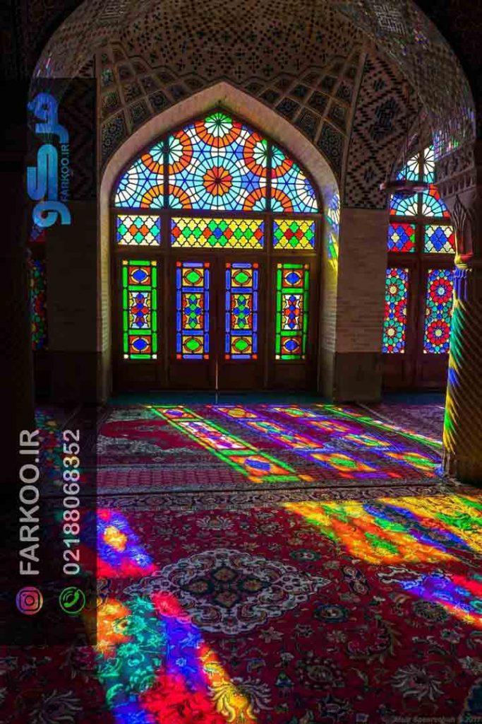 شیشه رنگی سنتی 5