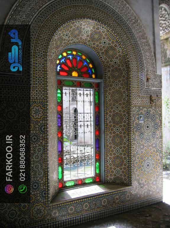 شیشه رنگی سنتی 10