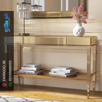 فروش میز تلویزیون آینه ای