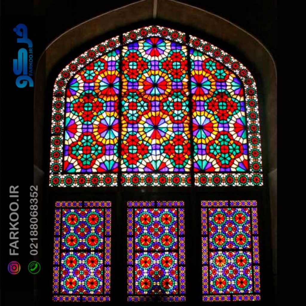 تولید شیشه رنگی