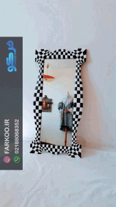 آینه دخترانه قاب دار