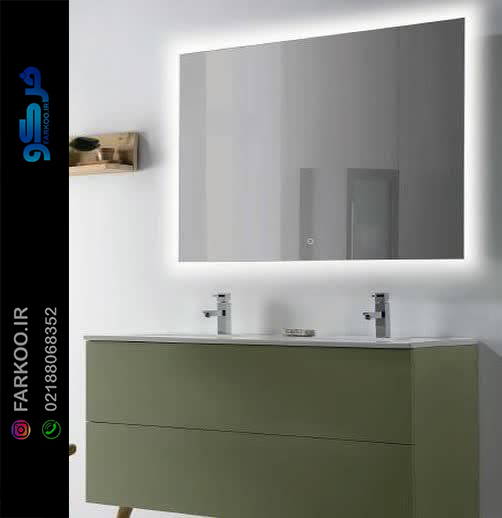 آینه چراغ دار