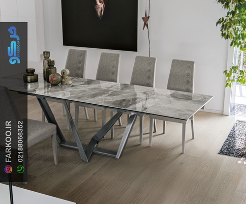 شیشه رنگی رومیزی ناهارخوری
