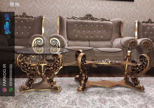 میز عسلی گرد