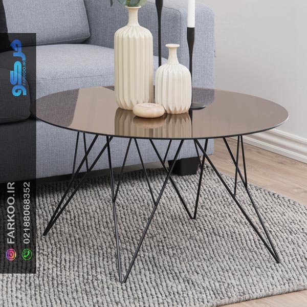 قیمت شیشه رومیزی برنز