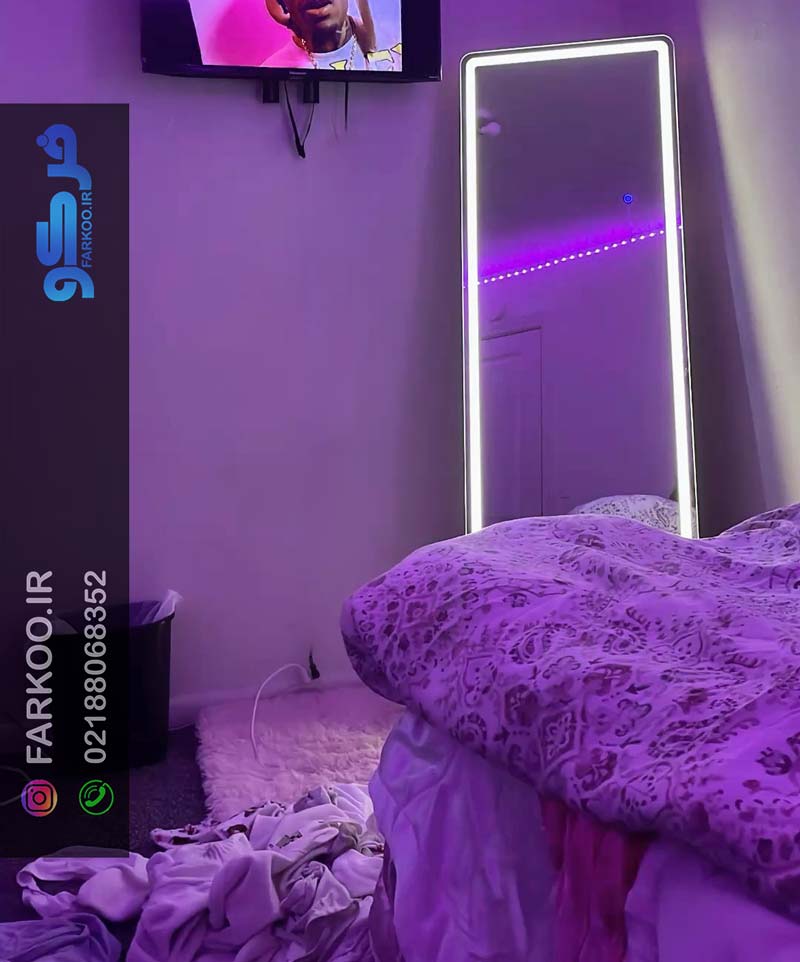 مدل آینه اتاق خواب دخترانه فرکو
