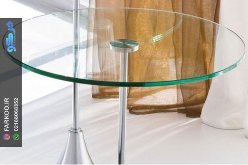 قیمت میز عسلی شیشه‌ای فرکو
