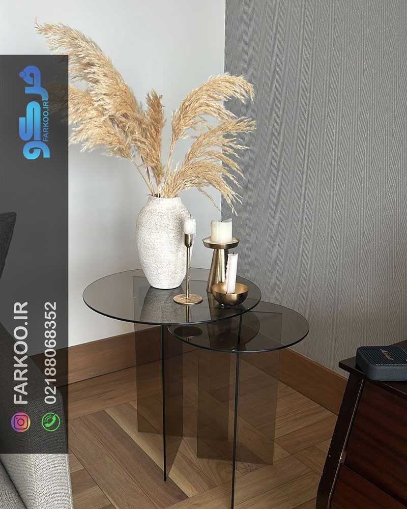 قیمت شیشه 6میل دودی مناسب برای شیشه رومیزی مدل سکوریت با ظاهر مدرن