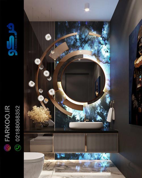 آینه روشویی مدرن