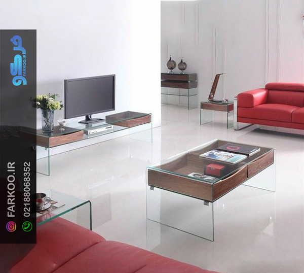 میز زیر تلویزیون