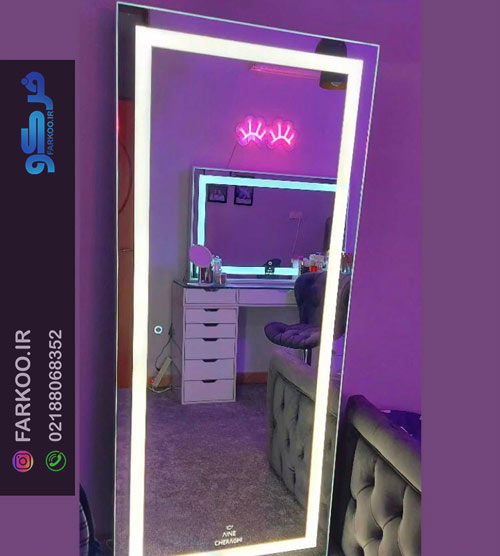 مدل آینه آرایشگاه