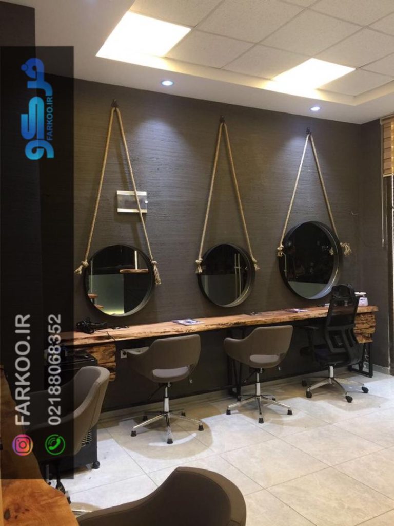آینه سالن آرایشی