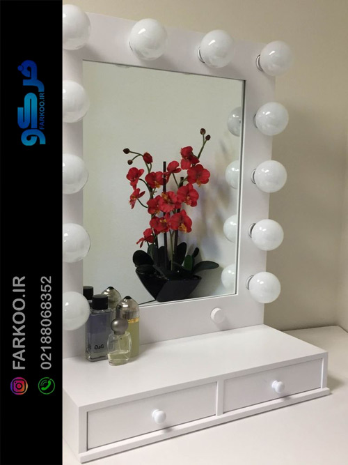 آینه سالن آرایشی زنانه