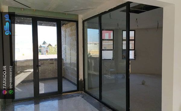 پنجره آلومینیوم معمولی
