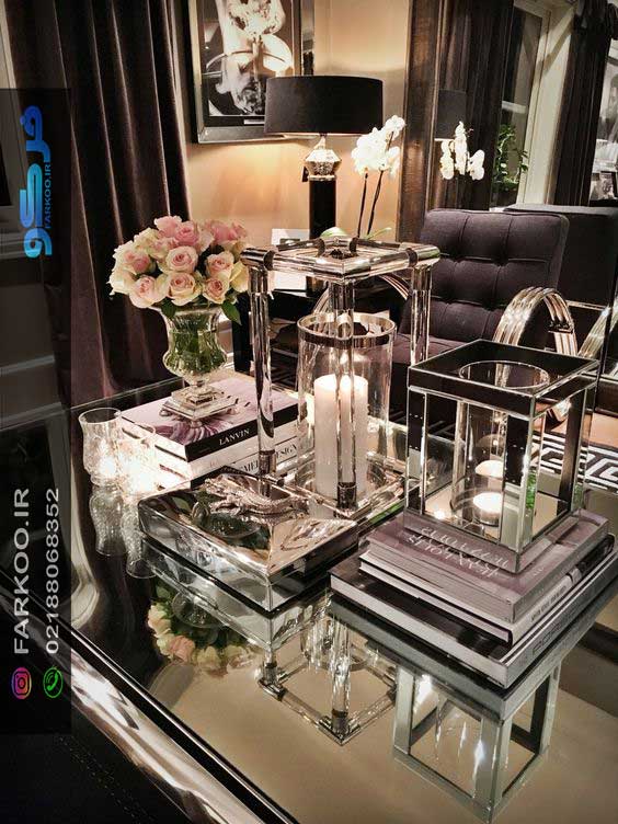 میز شیشه ای 