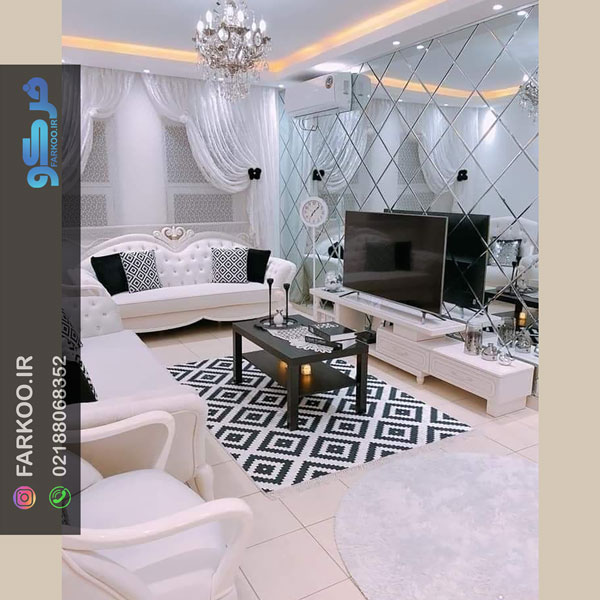 قیمت آینه کاری لوزی