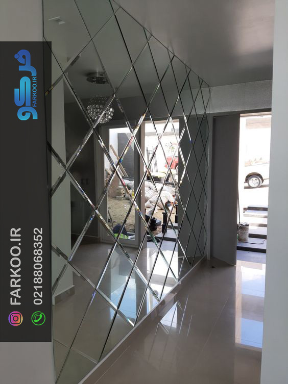 آینه کاری لوزی