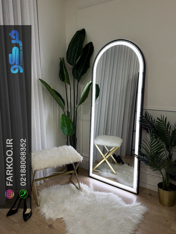 آینه گنبدی بک لایت