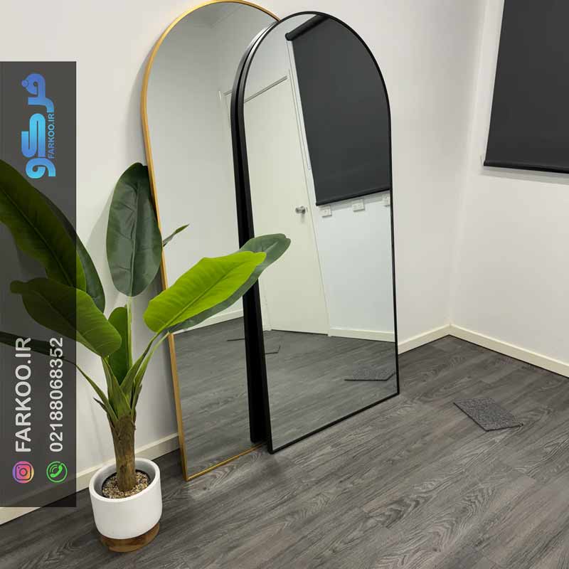 قیمت آینه گنبدی قدی طلایی