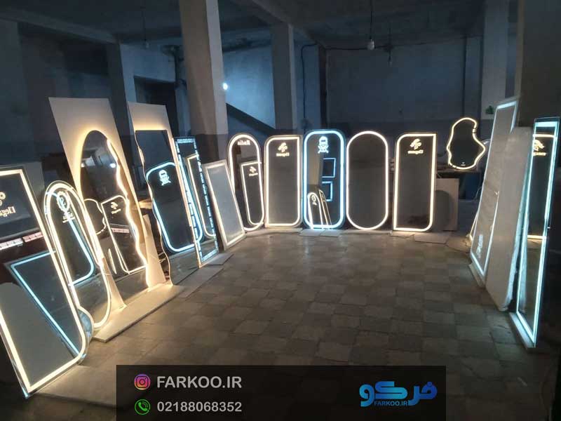 انواع آینه قدی