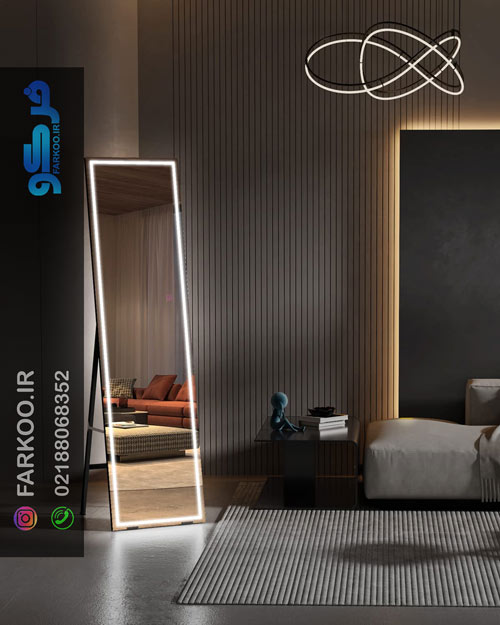 خرید آینه قدی متحرک