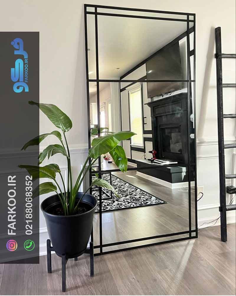 مدل آینه قدی پذیرایی